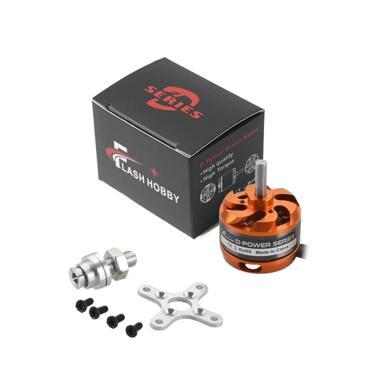 Original FlashHobby D3530 1100KV RC Brushless Motor Drone Motor Planetary Gear Motor for RC Helicopter Fixed Wing UAV Accessory